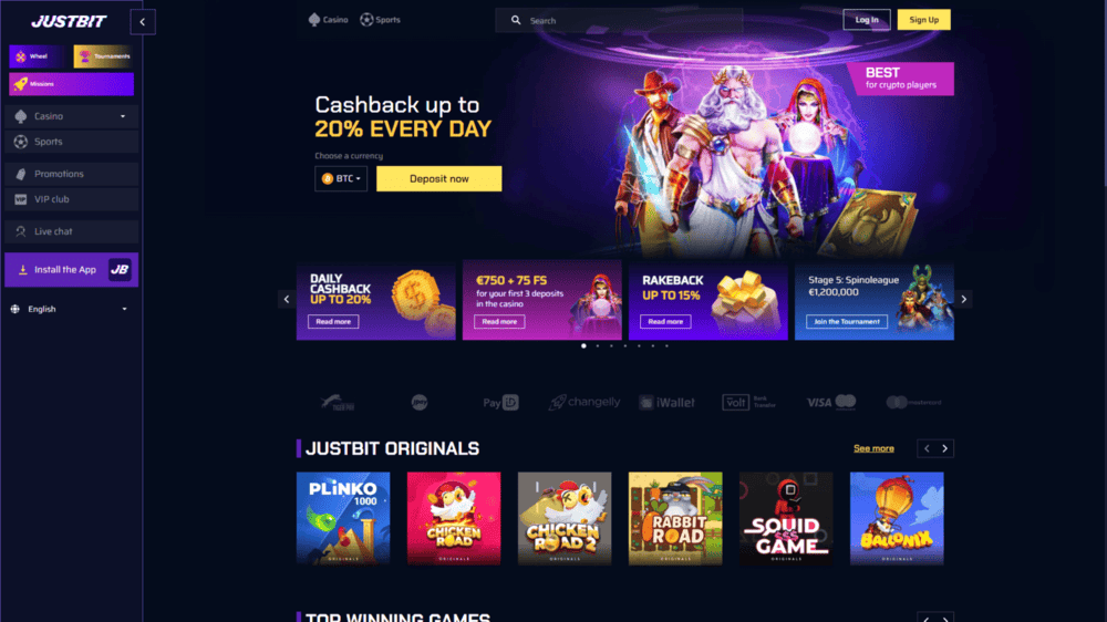Justbit casino